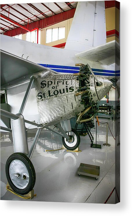 Aircraft Acrylic Print featuring the photograph Spirit in Color by Chris Smith