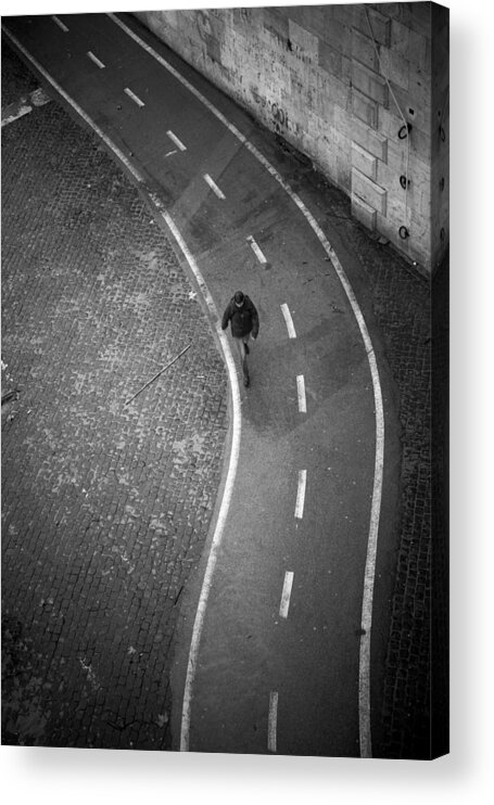 Street Acrylic Print featuring the photograph St by Antonio Perrone