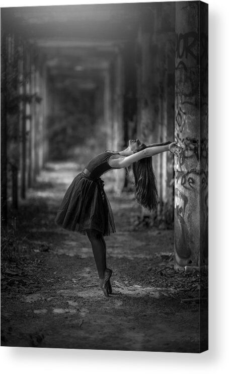 Dancing Acrylic Print featuring the photograph Sulle Punte by Domenico Petrocca