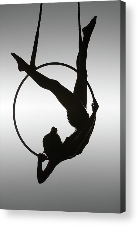 Aerial Acrylic Print featuring the photograph The Aerialist by David Naman