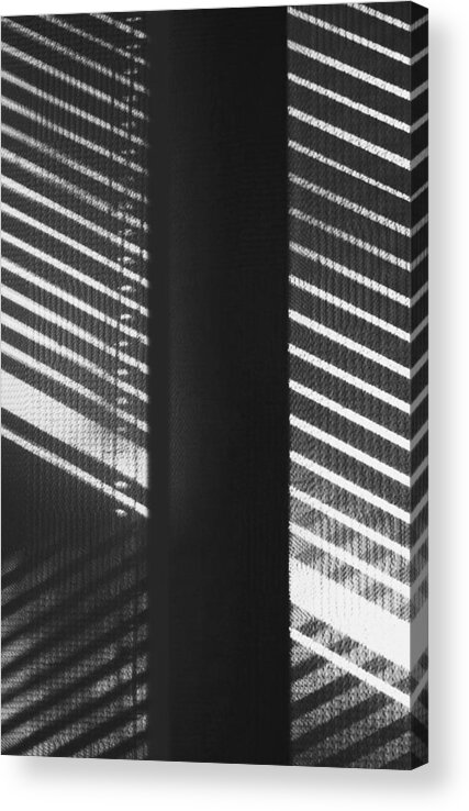 Blinds Acrylic Print featuring the photograph The blind leading the blind by Nigel Radcliffe
