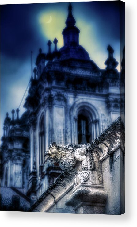 Curse Acrylic Print featuring the photograph The Curse of the Crescent moon by Micah Offman
