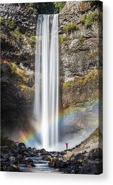Brandywine Falls Acrylic Print featuring the photograph The Majestic Brandywine falls by Pierre Leclerc Photography