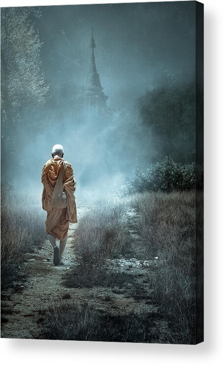 Fineart Acrylic Print featuring the photograph The Seeker #3 by Anuchit Sundarakiti