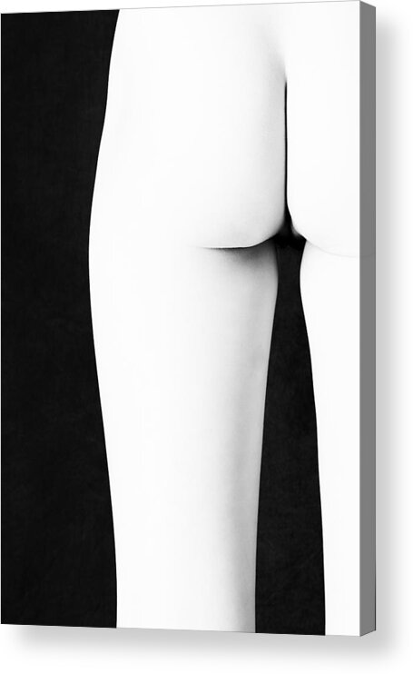 Nude Acrylic Print featuring the photograph The Shape Of Reality by David Mccracken