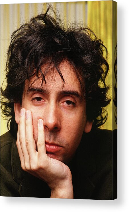 Event Acrylic Print featuring the photograph Tim Burton Portrait Session by George Rose