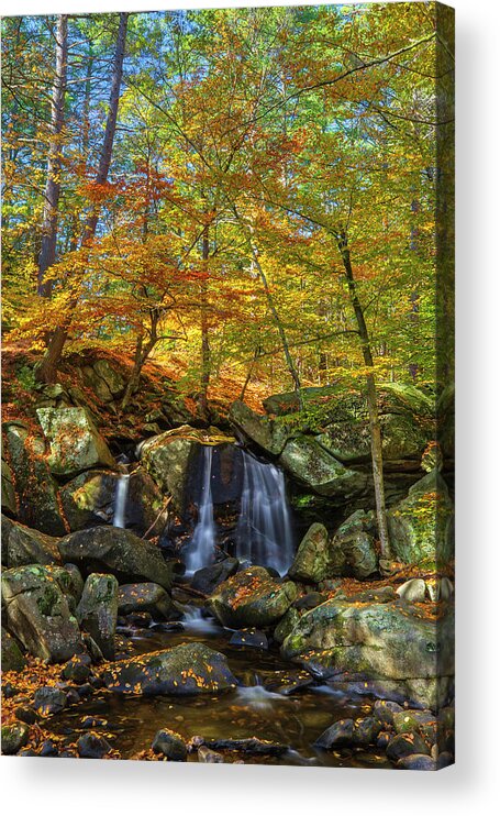 Trap Falls Acrylic Print featuring the photograph Trap Falls by Juergen Roth