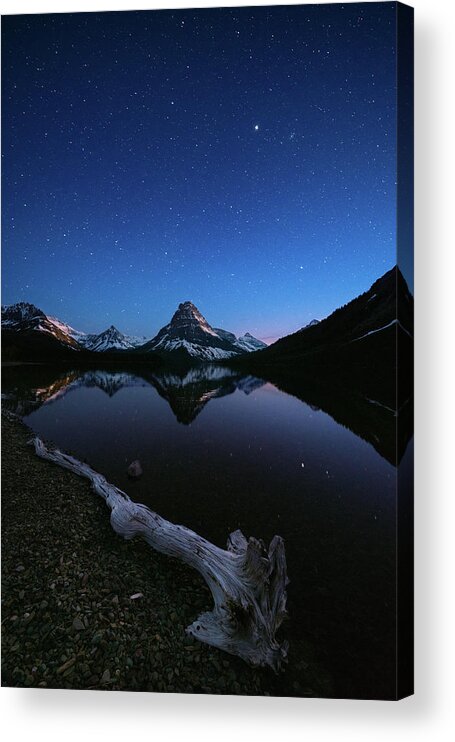  Acrylic Print featuring the photograph Two Medicine by Jake Sorensen