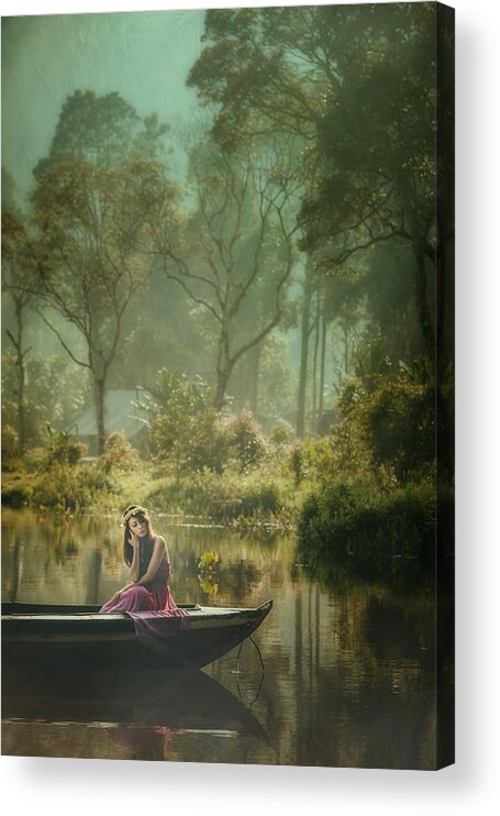 Mario Acrylic Print featuring the photograph Waiting For Love by Mario Wibowo