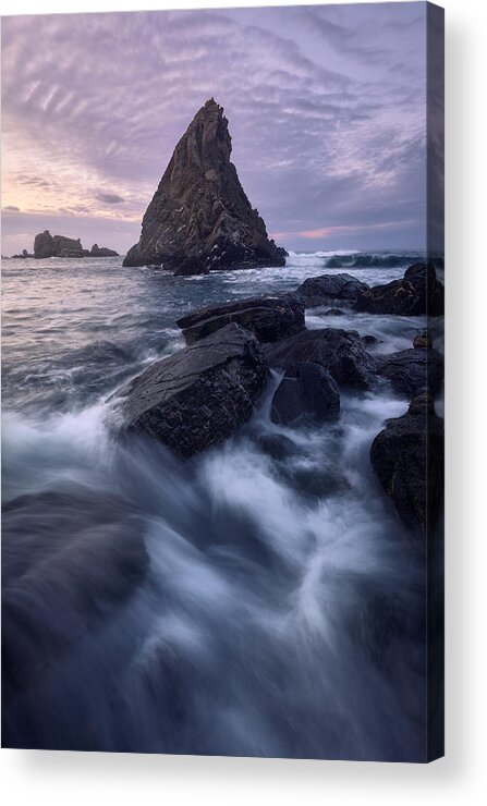 Cloud Acrylic Print featuring the photograph Waves And Clouds by Lost In Woodlands