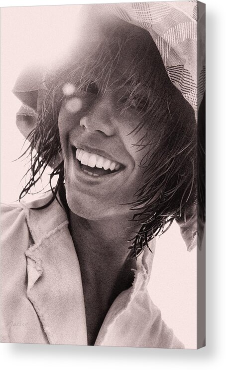 20-25 Years Acrylic Print featuring the photograph 7436 Model Actor Rachael Murphy. Delray Beach Florida. by Amyn Nasser Fashion Photographer
