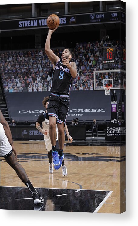 Nba Pro Basketball Acrylic Print featuring the photograph Cory Joseph by Rocky Widner