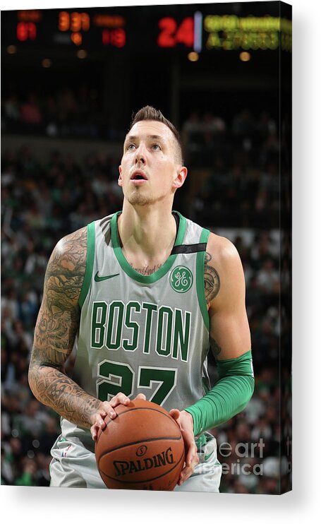 Nba Pro Basketball Acrylic Print featuring the photograph Daniel Theis by Nathaniel S. Butler