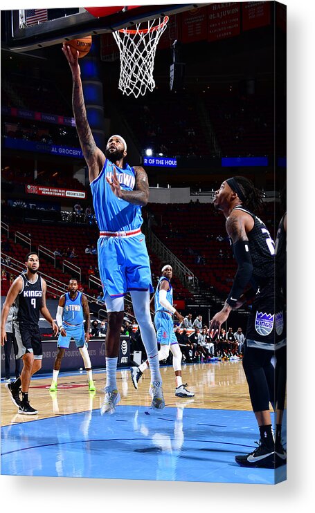 Demarcus Cousins Acrylic Print featuring the photograph Demarcus Cousins #1 by Cato Cataldo