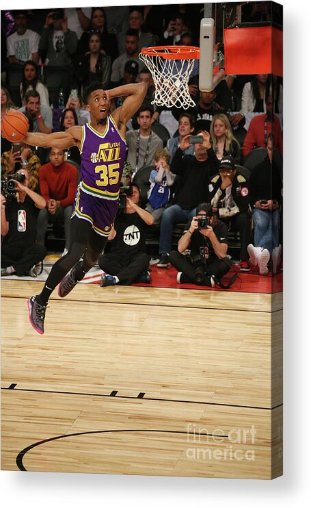 Event Acrylic Print featuring the photograph Donovan Mitchell by Gary Dineen