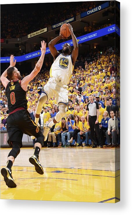 Playoffs Acrylic Print featuring the photograph Draymond Green by Andrew D. Bernstein