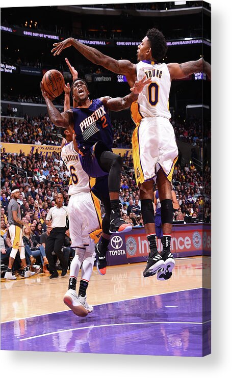 Eric Bledsoe Acrylic Print featuring the photograph Eric Bledsoe #1 by Andrew D. Bernstein