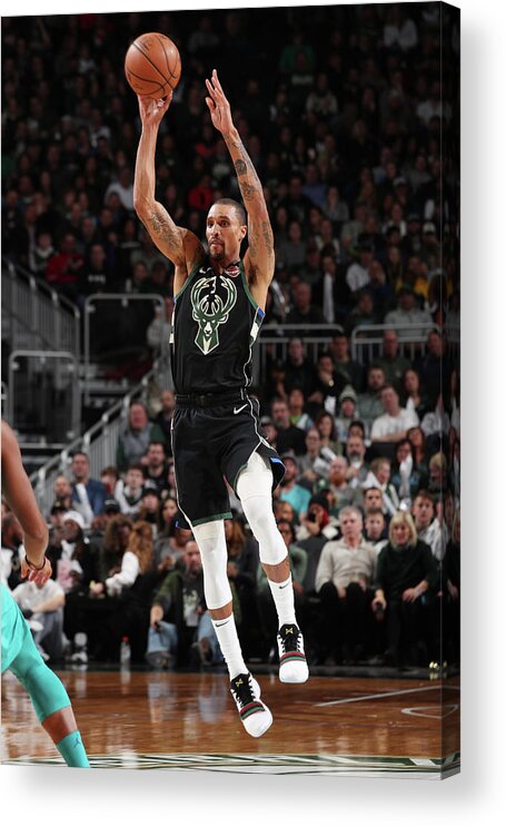 George Hill Acrylic Print featuring the photograph George Hill by Gary Dineen