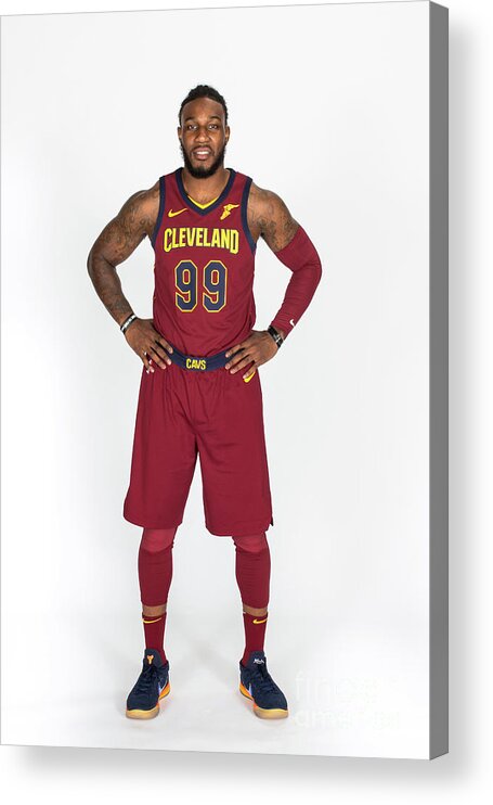 Media Day Acrylic Print featuring the photograph Jae Crowder by Michael J. Lebrecht Ii