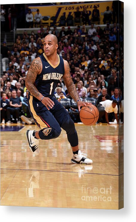 Nba Pro Basketball Acrylic Print featuring the photograph Jameer Nelson by Andrew D. Bernstein