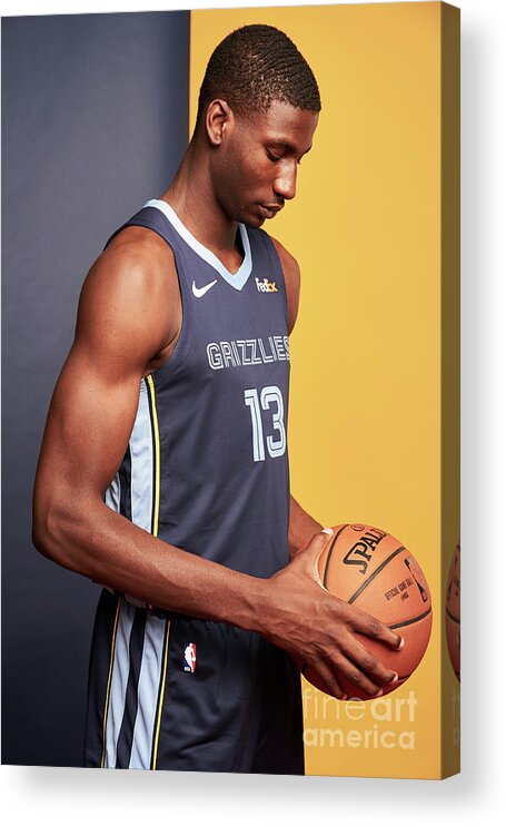 Nba Pro Basketball Acrylic Print featuring the photograph Jaren Jackson by Jennifer Pottheiser