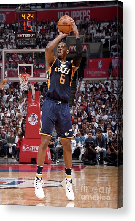 Playoffs Acrylic Print featuring the photograph Joe Johnson by Andrew D. Bernstein