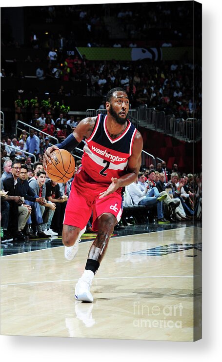 John Wall Acrylic Print featuring the photograph John Wall #1 by Scott Cunningham