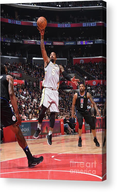 Jr Smith Acrylic Print featuring the photograph J.r. Smith #1 by Andrew D. Bernstein