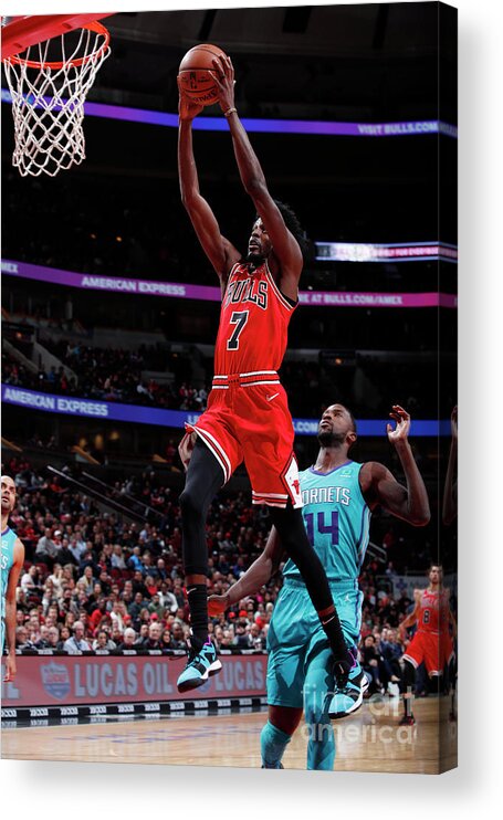 Justin Holiday Acrylic Print featuring the photograph Justin Holiday #1 by Jeff Haynes