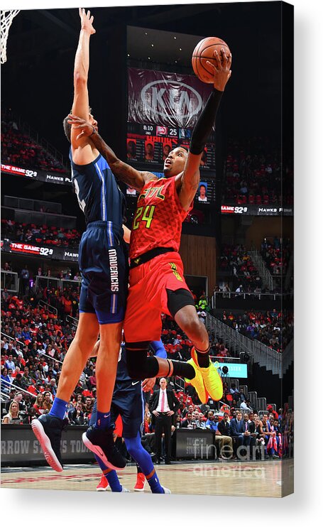 Kent Bazemore Acrylic Print featuring the photograph Kent Bazemore #1 by Scott Cunningham