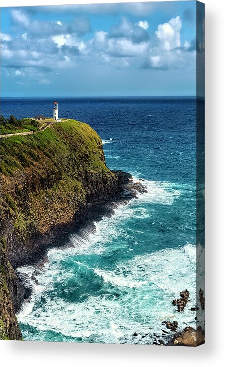 Hawaii Acrylic Print featuring the photograph Kilauea Lighthouse #2 by Dan McGeorge