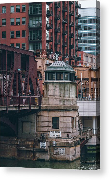 Bridgehouse Acrylic Print featuring the photograph Lake Street Bridge #1 by Nisah Cheatham