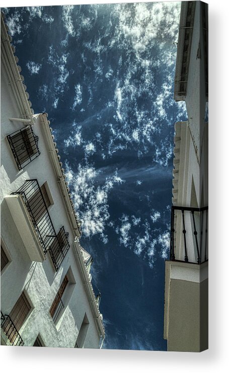 Ocean Acrylic Print featuring the photograph Ocean in the Sky #1 by Micah Offman