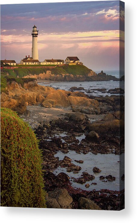 Landscape Acrylic Print featuring the photograph Oh the Light #2 by Laura Macky