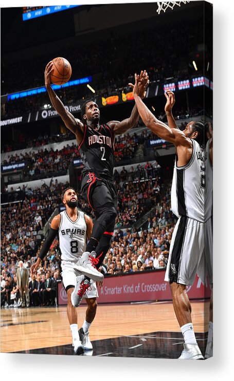 Playoffs Acrylic Print featuring the photograph Patrick Beverley by Jesse D. Garrabrant