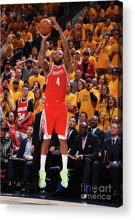 Pj Tucker Acrylic Print featuring the photograph P.j. Tucker #1 by Andrew D. Bernstein