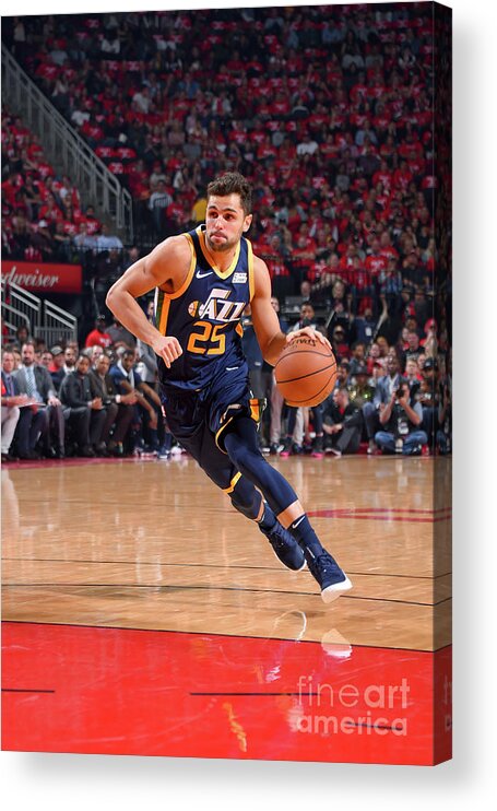 Playoffs Acrylic Print featuring the photograph Raul Neto by Bill Baptist