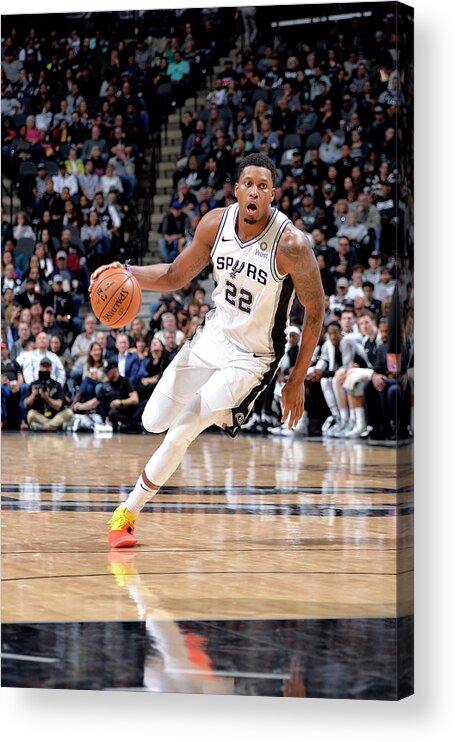 Rudy Gay Acrylic Print featuring the photograph Rudy Gay by Mark Sobhani