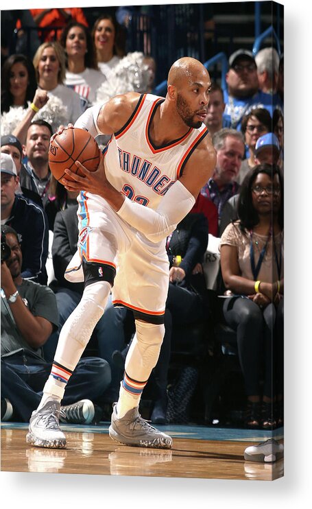 Nba Pro Basketball Acrylic Print featuring the photograph Taj Gibson by Layne Murdoch