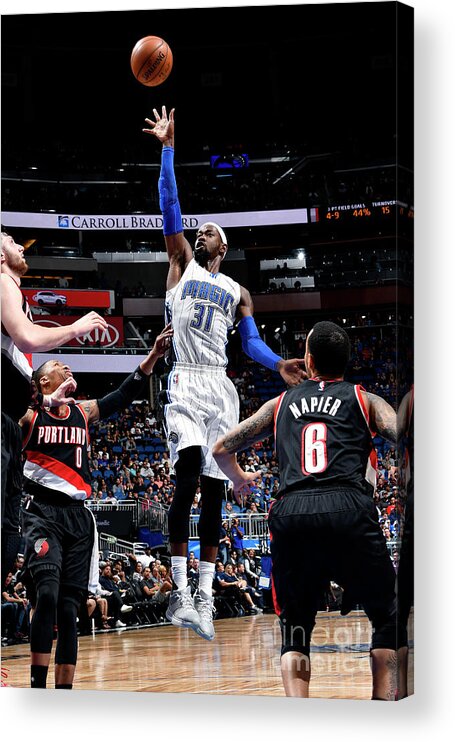 Terrence Ross Acrylic Print featuring the photograph Terrence Ross by Fernando Medina