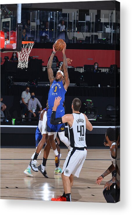 Nba Pro Basketball Acrylic Print featuring the photograph Torrey Craig by Garrett Ellwood