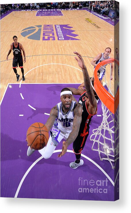 Nba Pro Basketball Acrylic Print featuring the photograph Ty Lawson by Rocky Widner