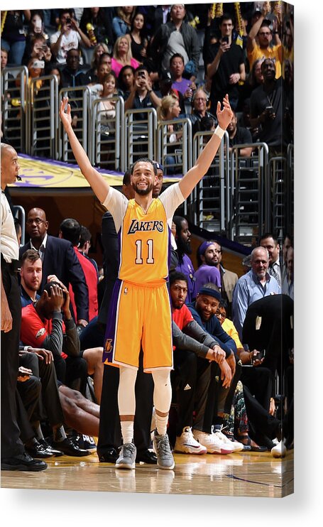 Tyler Ennis Acrylic Print featuring the photograph Tyler Ennis #1 by Andrew D. Bernstein