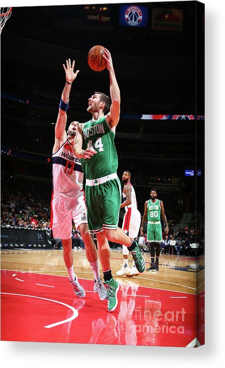 Nba Pro Basketball Acrylic Print featuring the photograph Tyler Zeller by Ned Dishman