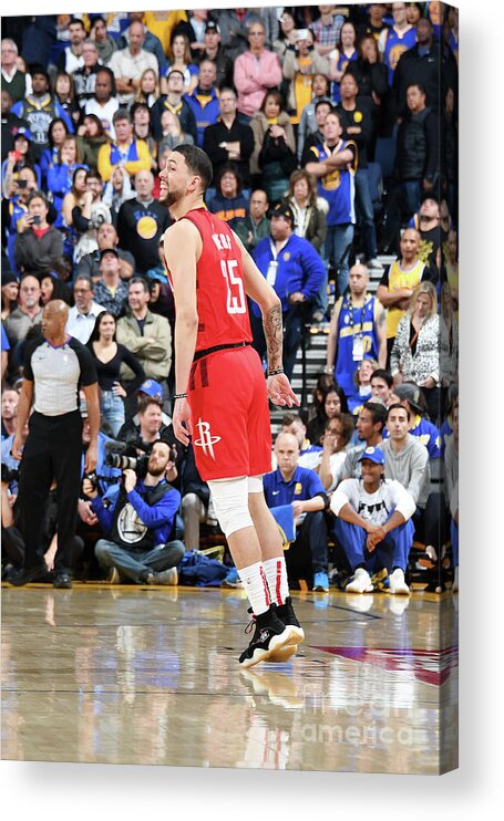 Austin Rivers Acrylic Print featuring the photograph Austin Rivers #10 by Andrew D. Bernstein