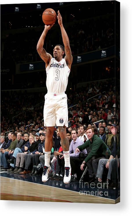Bradley Beal Acrylic Print featuring the photograph Bradley Beal #10 by Ned Dishman