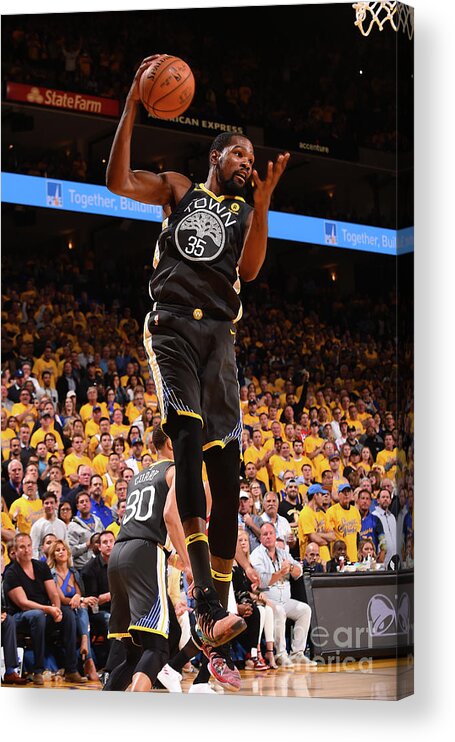 Kevin Durant Acrylic Print featuring the photograph Kevin Durant by Noah Graham