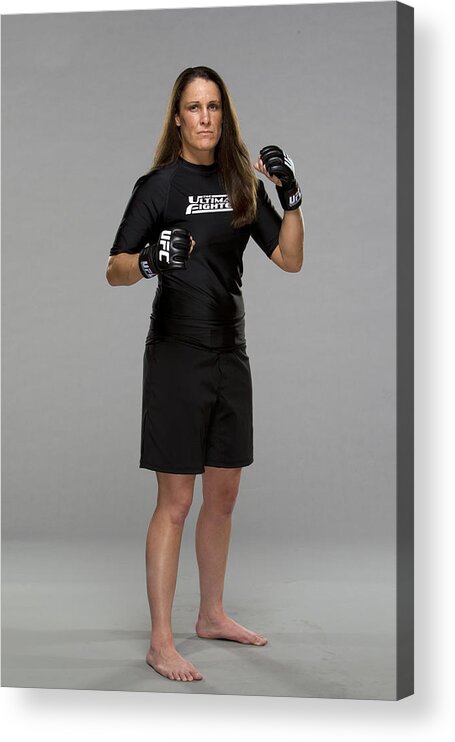 People Acrylic Print featuring the photograph The Ultimate Fighter 18: Team Rousey v Team Tate #10 by Mike Roach