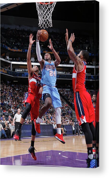 Buddy Hield Acrylic Print featuring the photograph Buddy Hield #11 by Rocky Widner