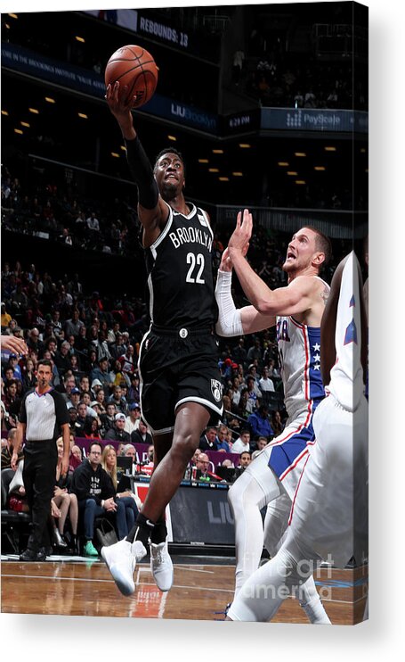 Caris Levert Acrylic Print featuring the photograph Caris Levert by Nathaniel S. Butler